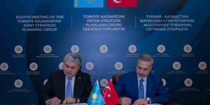 Türkiye ile Kazakistan Dışişleri Bakanlıkları arasında "2026-2027 İşbirliği Planı" imzalandı