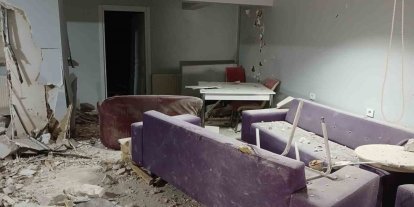 Kız yurdunda korkutan patlama: Öğrenciler otele yerleştirildi