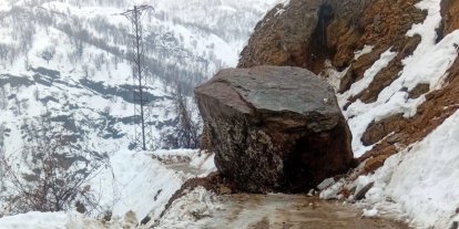 Bitlis’te yağış sonrası 6 farklı noktada heyelan meydana geldi