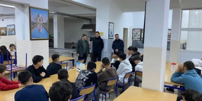 Öğrencilere anlamlı Berat Kandil programı