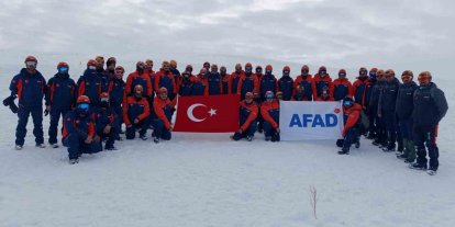 Bayburt AFAD ekibi çığ eğitimine katıldı