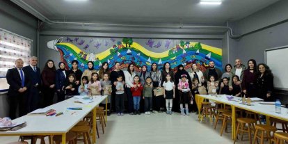 Aileler masal atölyesinde buluştu