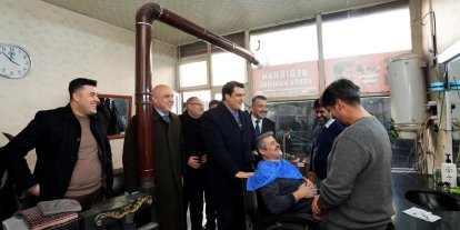 Yılmaz’dan Aktoprak, Yığınlı ve Kızıkhamurkesen mahallelerinde projeleri yerinde inceledi