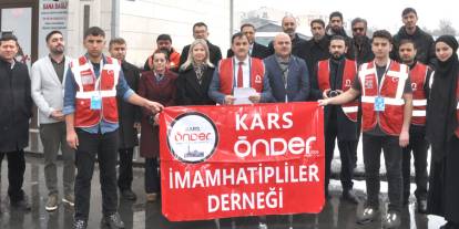 Kars’ta ‘İyilik Kanımızda Var’ seferberliği