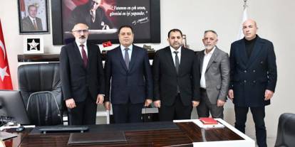 Öz Sağlık-İş Sendikasından İl Müdürüne ziyaret