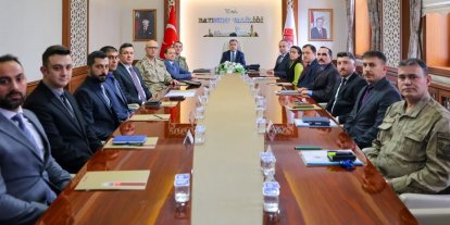 Bayburt’ta güvenlik ve asayiş koordinasyonu değerlendirildi