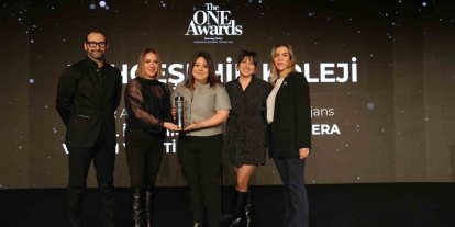Bahçeşehir Koleji’ne The ONE Awards’tan "Yılın İtibarlısı" ödülü