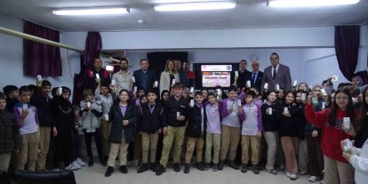 Havran İmam Hatip Ortaokulu’nda organik tarım ve iyi tarım uygulamaları eğitimi verildi