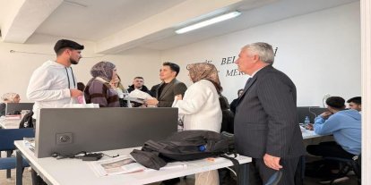 Çermik Belediyesi sınavlara hazırlanan gençlere kaynak yardımında bulundu