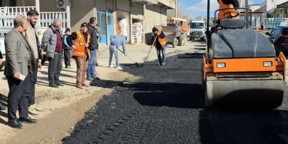 Ergani-Çermik yolunun yapımına başlandı