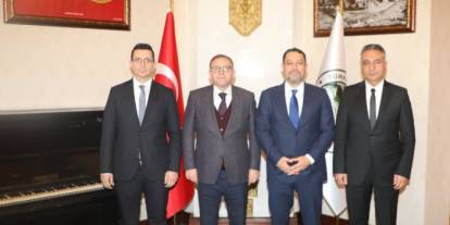 Vali Polat, Gelir İdaresi yöneticilerini kabul etti