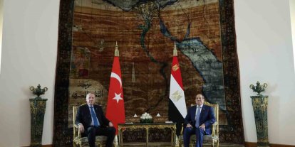 Erdoğan, Sisi ile görüştü