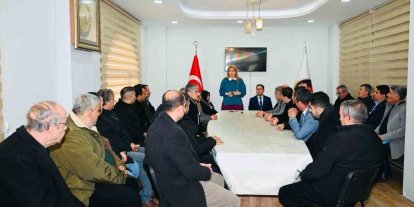 Milletvekili Ölmeztoprak muhtarlarla bir araya geldi