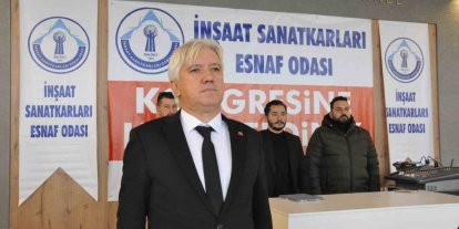 Salihli inşaatçılarda Tuncay Ünlü yeniden seçildi