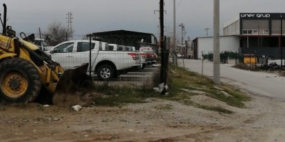 Merkezefendi Belediyesi yeşil alana kaçak yapı iddiasıyla ilgili inceleme başlattı