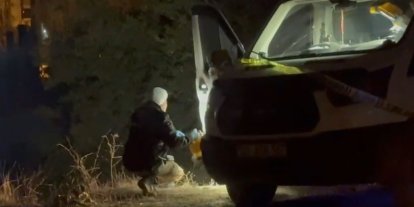 Araçta erkek cesedi bulundu