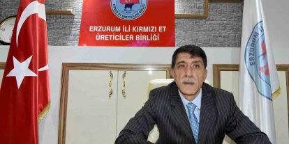 Erzurum Kırmızı Et Üreticileri Birliği Başkanı Ürüşan: "Kırmızı et projesi, besicilerimize can simidi olacak"