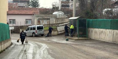 Karabük Belediyesi Kapullu Mahallesi’nde çalışmalarını sürdürüyor