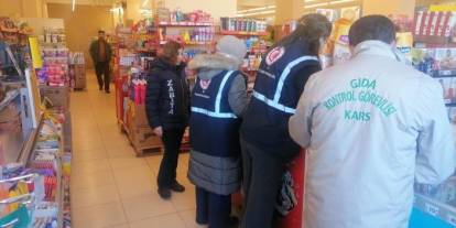 Kars’ta ramazan öncesi ortak denetimler sürüyor