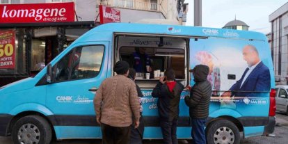 Canik’te gönülleri ısıtan ikram