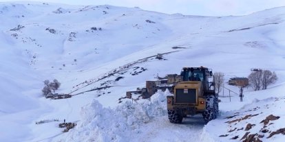 Van’da kardan dolayı kapanan 34 yerleşim yerinin yolu açılıyor