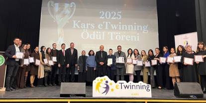 Kars’ta eTwinning okulları ödüllendirildi