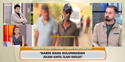 Narin Güran’ın ağabeyi Baran Güran canlı yayında sorulara cevap verdi