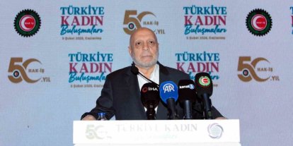HAK-İŞ Konfederasyonu Genel Başkanı Arslan: "Asgari ücret yüzde 27 oranında artırıldı, yüzde 5’ini biz ocak ayında geri verdik"
