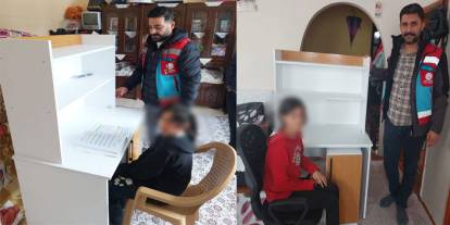 Kars’ta öğrencilere “Odam kütüphanem” desteği