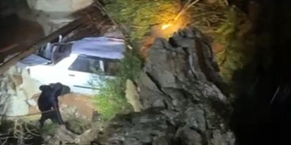 Sele kapılan şahıs için arama kurtarma çalışmaları sürüyor