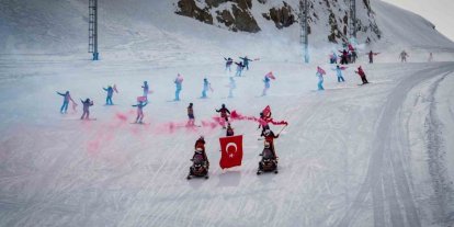 Avrupa Kış Sporları Haftası etkinlikleri Hakkâri’de düzenlendi