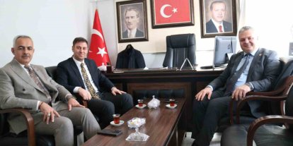 DSİ Bölge Müdürü muhtarla buluştu