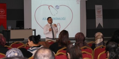 Erzincan’da sağlık eğitim programı düzenlendi