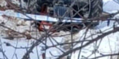 Traktör devrildi, köy muhtarı hayatını kaybetti