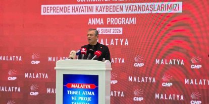 CHP Genel Başkanı Özel: "Muhalefet çivi çakma makamı değildir, çiviyi kimin çakacağına millet karar verir"