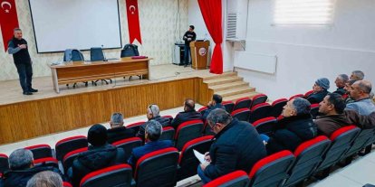 Elazığ’da muhtarlara çığ farkındalık eğitimi