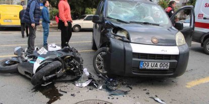 Aydın’da korkutan kaza: 1 ağır yaralı