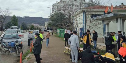 Kastamonu’da motosiklet ile otomobil çarpıştı: 2 yaralı