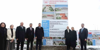 Erzurum’da sosyal hizmet atılımı: Bakan Göktaş huzurevi yapılacak alanı inceledi