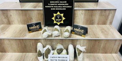 Şanlıurfa’da uyuşturucu operasyonu: 1 tutuklama