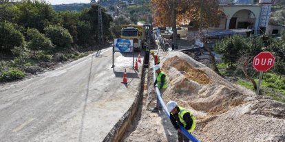 Erdemli’de su altyapısı yenilendi, mahalle kesintisiz suya kavuştu