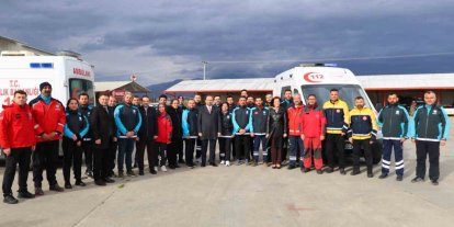 Aydın’da UMKE personeline ambulans sürüş güvenliği eğitimi