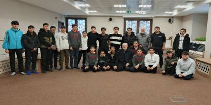 Kars'ta ÇEDES Projesi kapsamında gençler camide buluştu