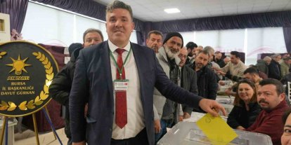 Esnaf odasından Turgay Durmuş’a güvenoyu