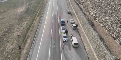 Simav’da drone destekli trafik denetimi gerçekleştirildi