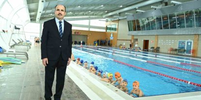 Başkan Altay: "Hedefimiz 31 ilçemizin tamamında ilkokul üçüncü sınıf öğrencilerine yüzme öğretmek"