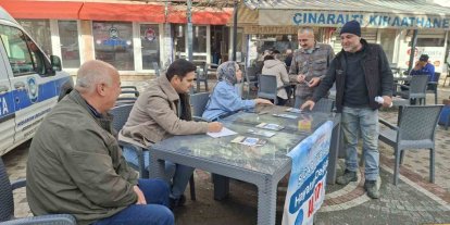 Hisarcık’ta 9 Şubat Sigarayı Bırakma Günü’ne özel farkındalık standı