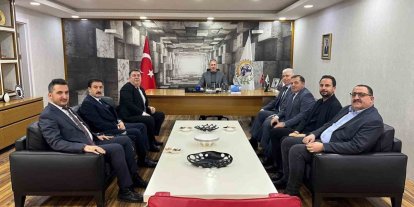 Siirt TSO, Gelir İdaresi Grup Başkanlarını kabul etti