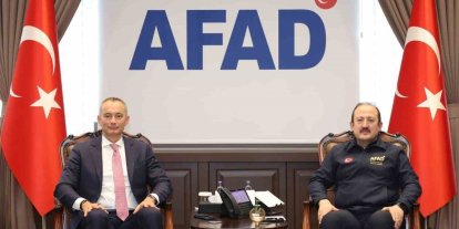 AFAD Başkanı Pehlivan, Gazze Barış Kurulu Yüksek Temsilcisi Mladenov’u kabul etti