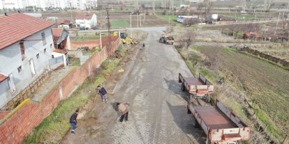 İnönü’de yol tamiri ve temizlik çalışmaları sokak sokak devam ediyor